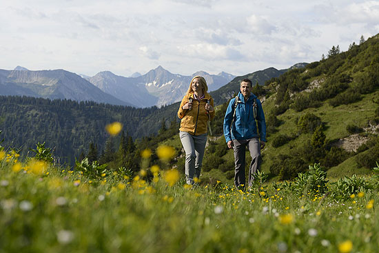 Wandern im Tannheimerr Tal ©Foto: go-images.com / Wolfgang Ehn